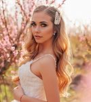 bridal wave hair