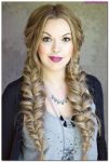 fishtail double braid for long hair